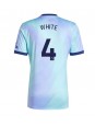 Arsenal Ben White #4 Ausweichtrikot 2024-25 Kurzarm